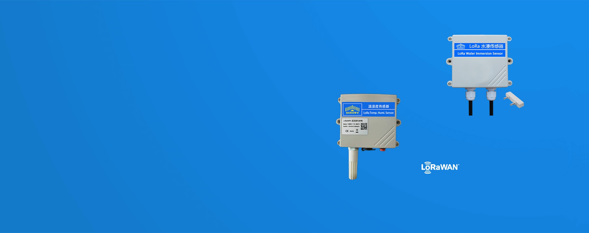 LoRaWAN-Sensor zur Umgebungsüberwachung im Rechenzentrum